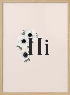 Anemone Hi Poster