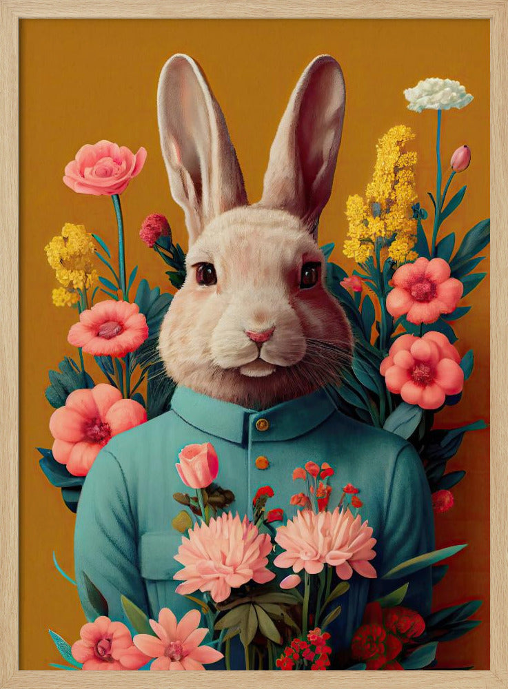 Mr Easter Bunny Poster