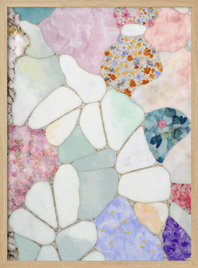 Floral Mosaic Poster