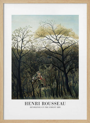 Rendezvous In The Forest Poster