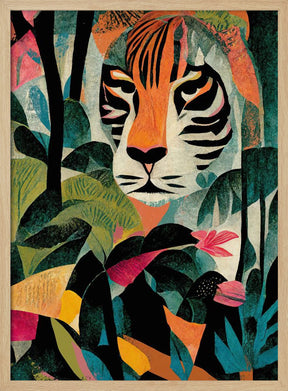 Jungle Tiger Poster