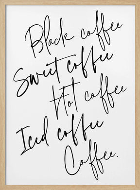 Just coffee Poster