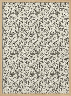 Abstract Lines Pattern Poster