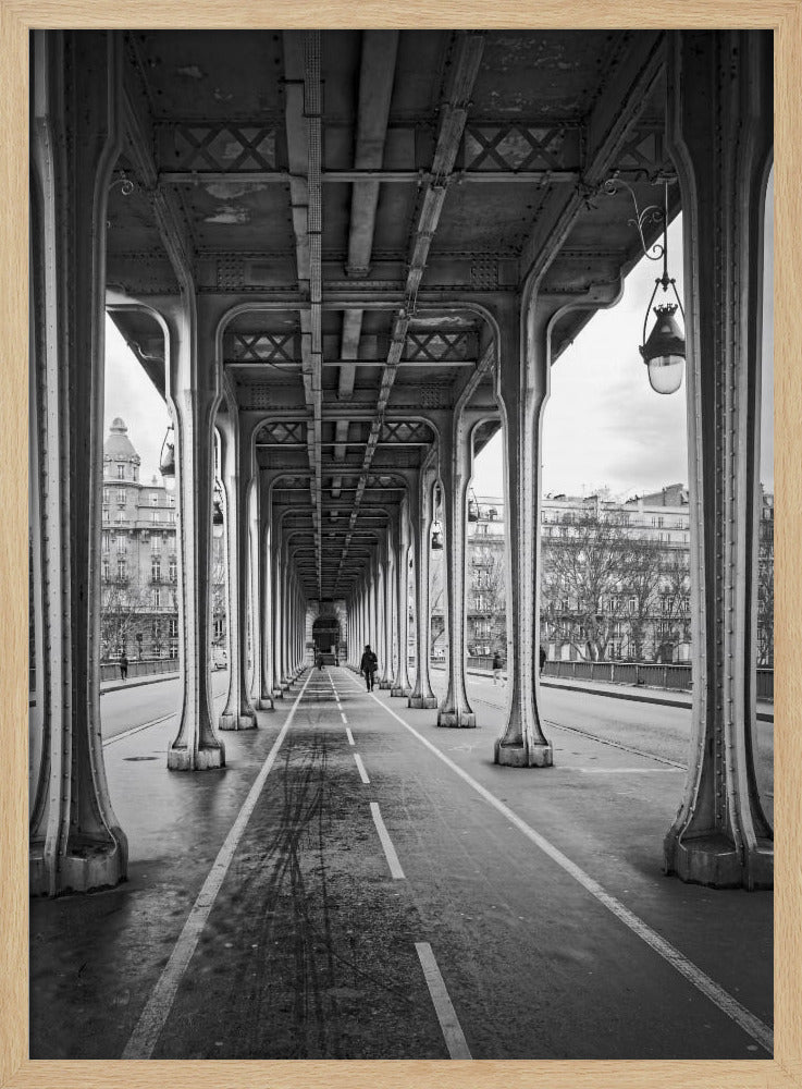 Bir Hakeim bridge Poster