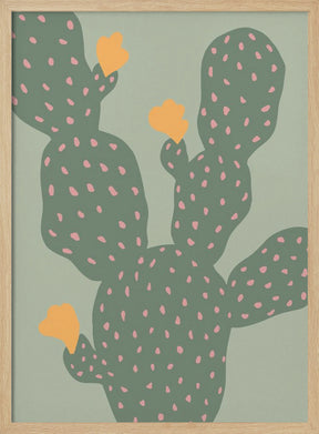 Cactus Green Poster