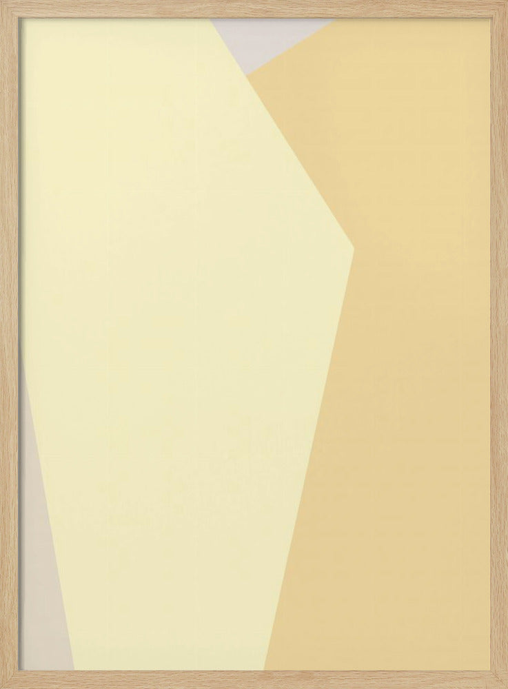 Abstract Yellow Poster