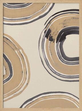 Abstract Circles Poster