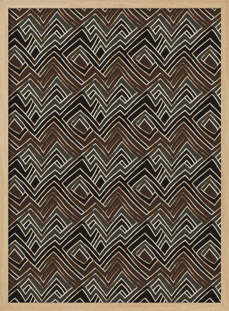 Rusty Pattern Poster