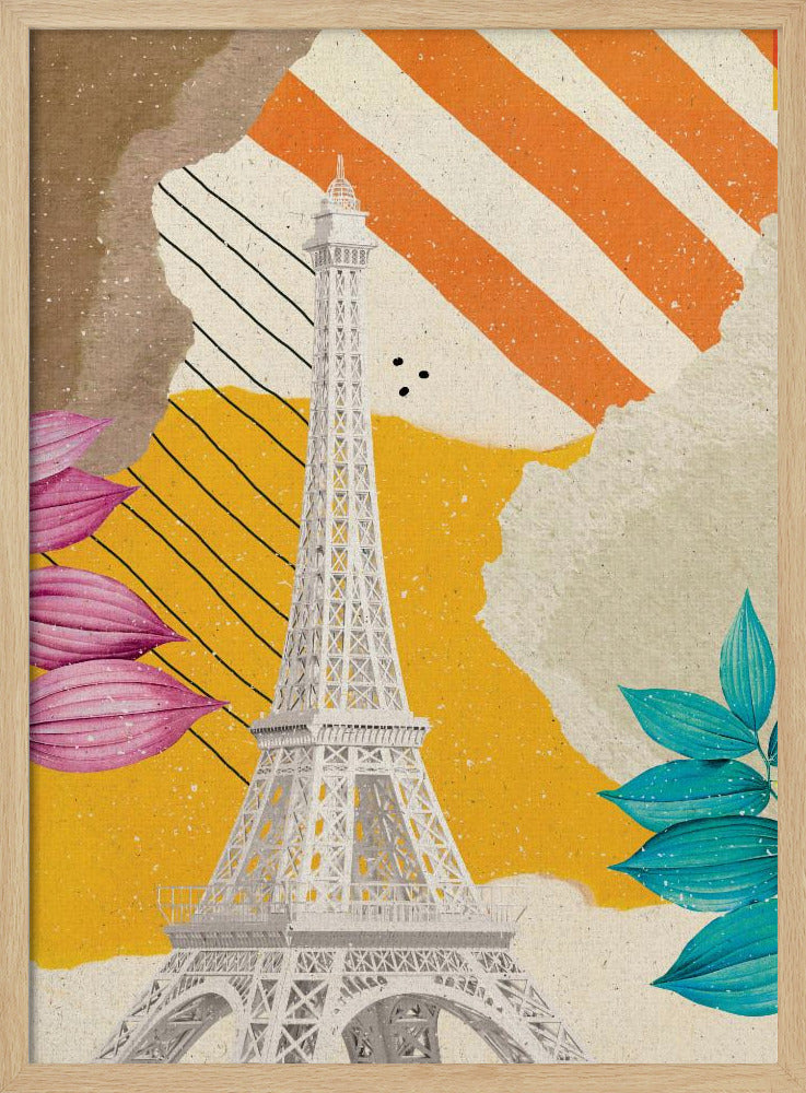 Spring in Paris Poster