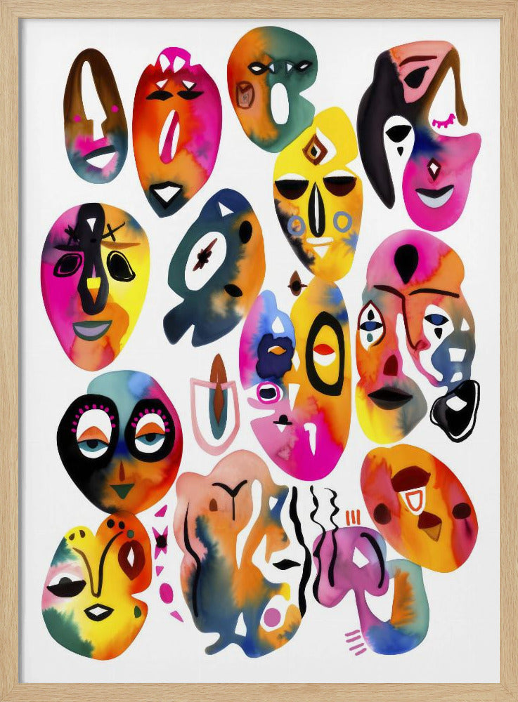 Masks Poster