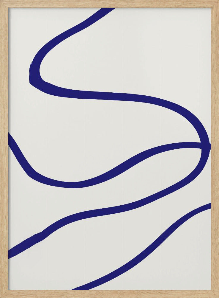 Blue Lines Poster