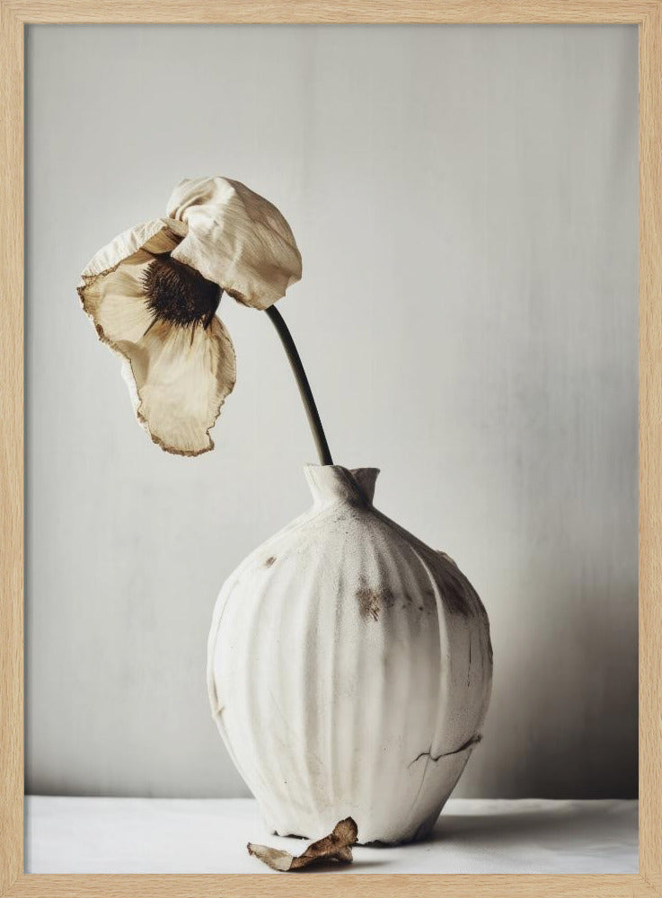 White Ceramic No 4 Poster