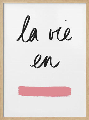 La Vie En Rose Poster