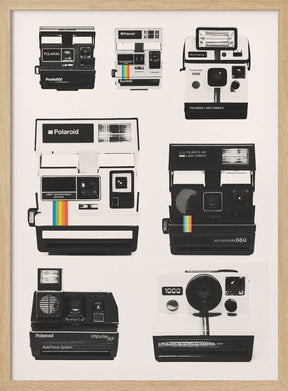 Instant Camera Collection Poster