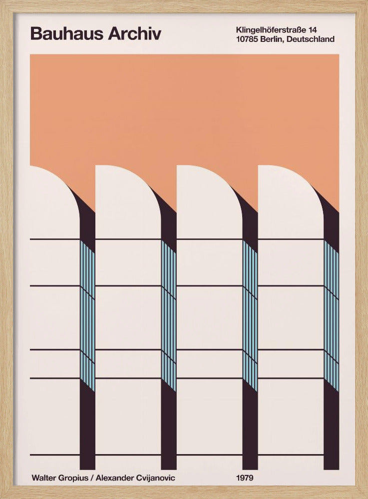 Bauhaus Archiv Poster