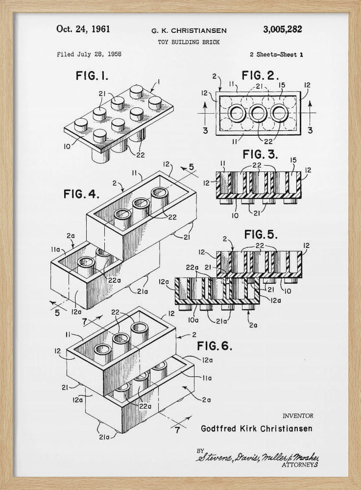 Lego Nº1 Poster