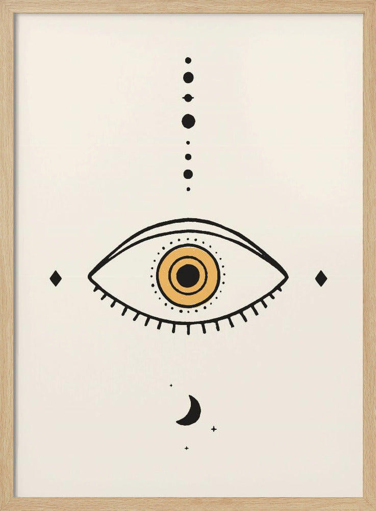 Universe Eye Poster