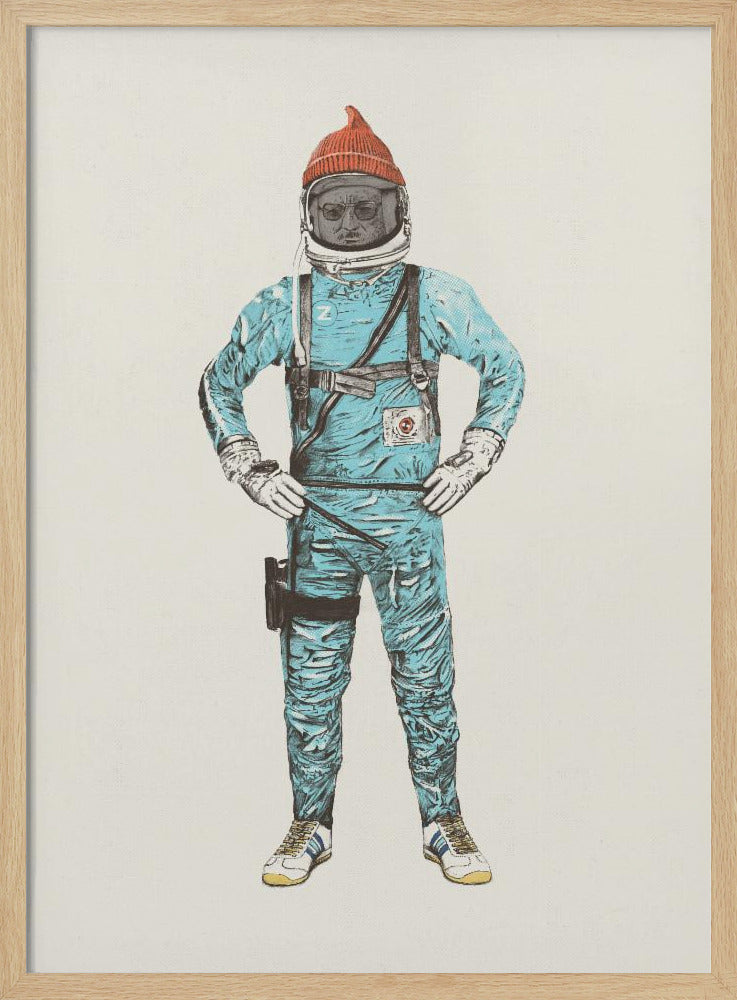 Zissou In Space Poster