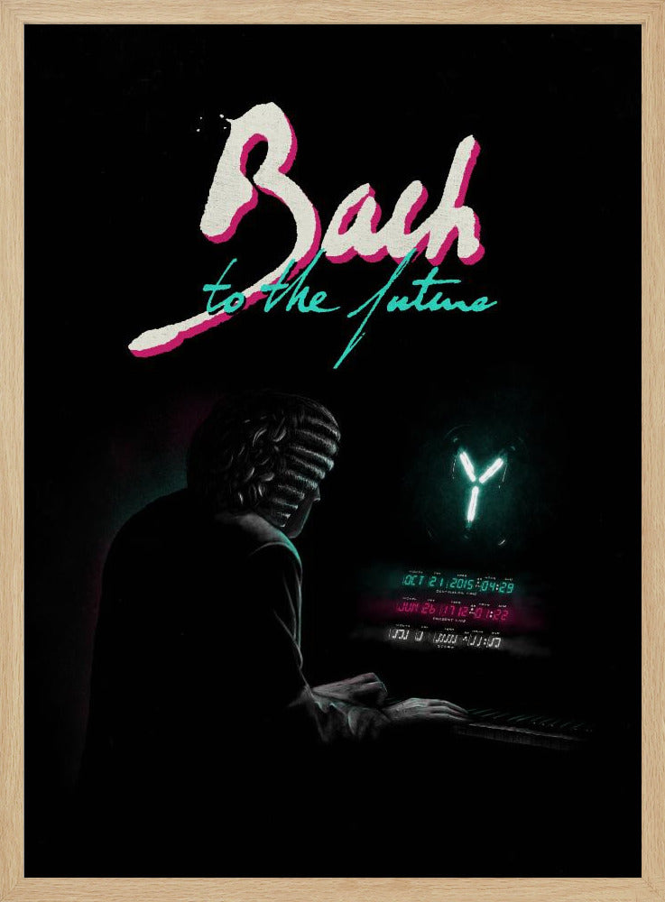 Bach To The Future Nº2 Poster