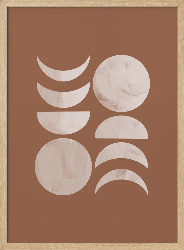 Moon Phase No.3 Poster