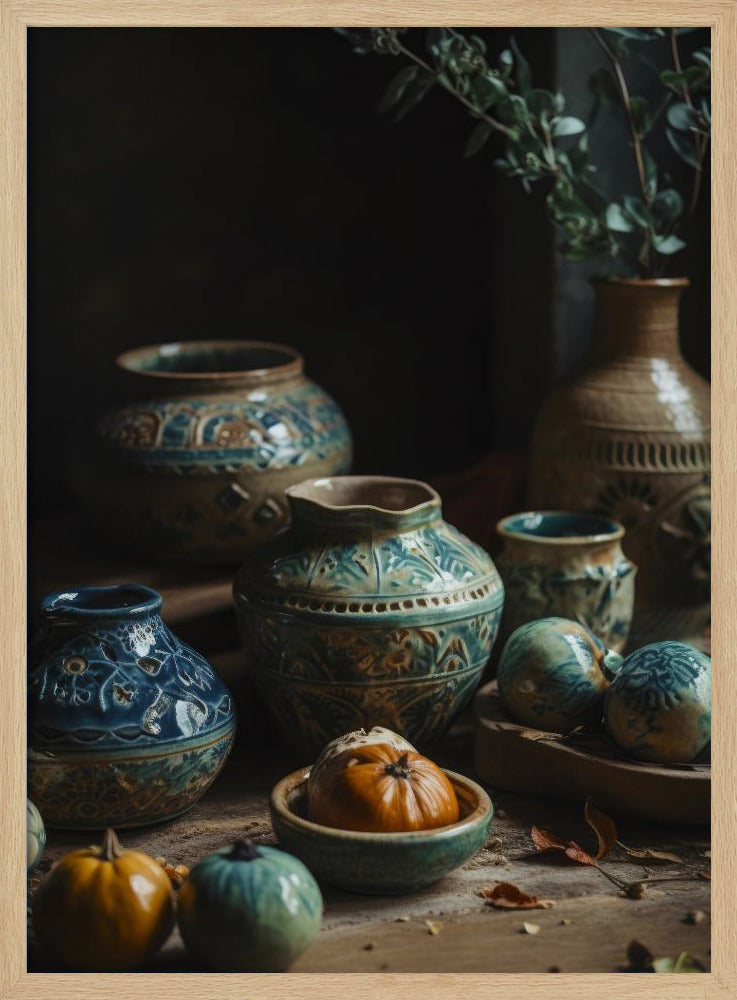 Moroccan Still Life No 2 Poster