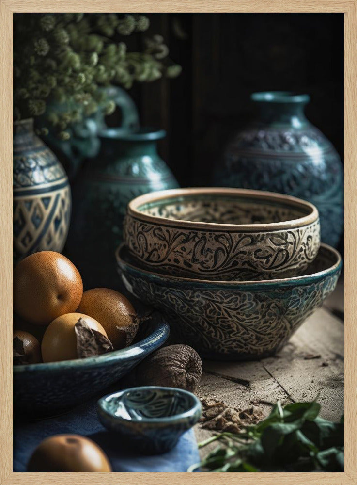 Moroccan Still Life No 5 Poster