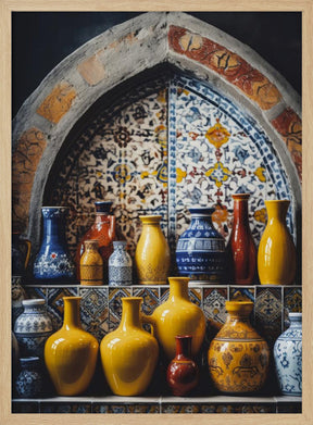 Moroccan Still Life No 6 Poster