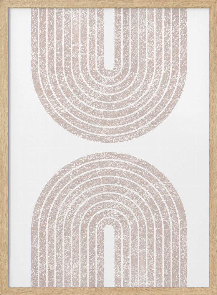 Arch Line Art Poster