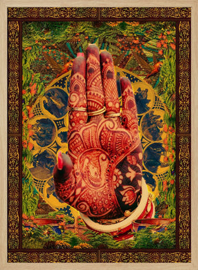 Henna Hand Poster