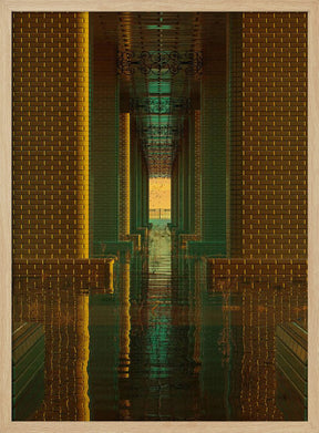 Indoor Lake Poster