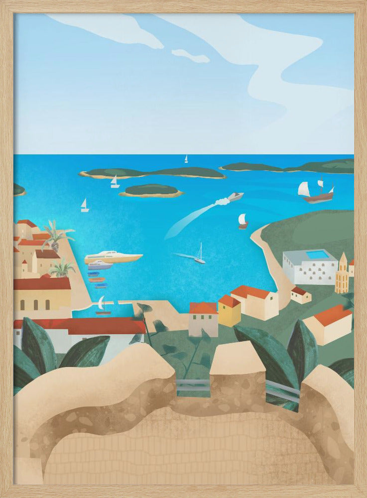 Hvar Island Poster