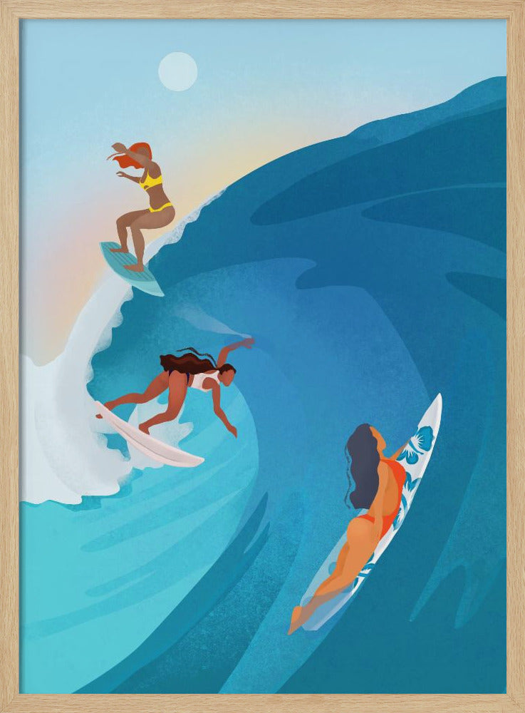 Surfers Poster