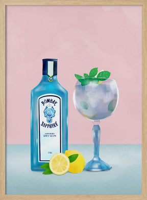 Gin Cocktail Poster