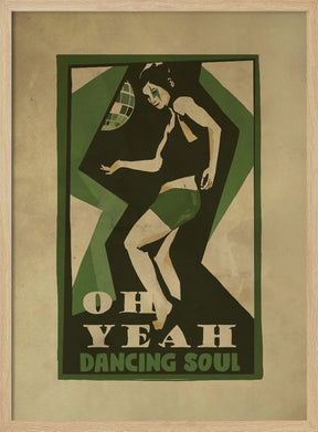 Dancing Soul print Poster