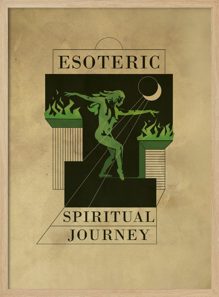 Esoteric dance print Poster