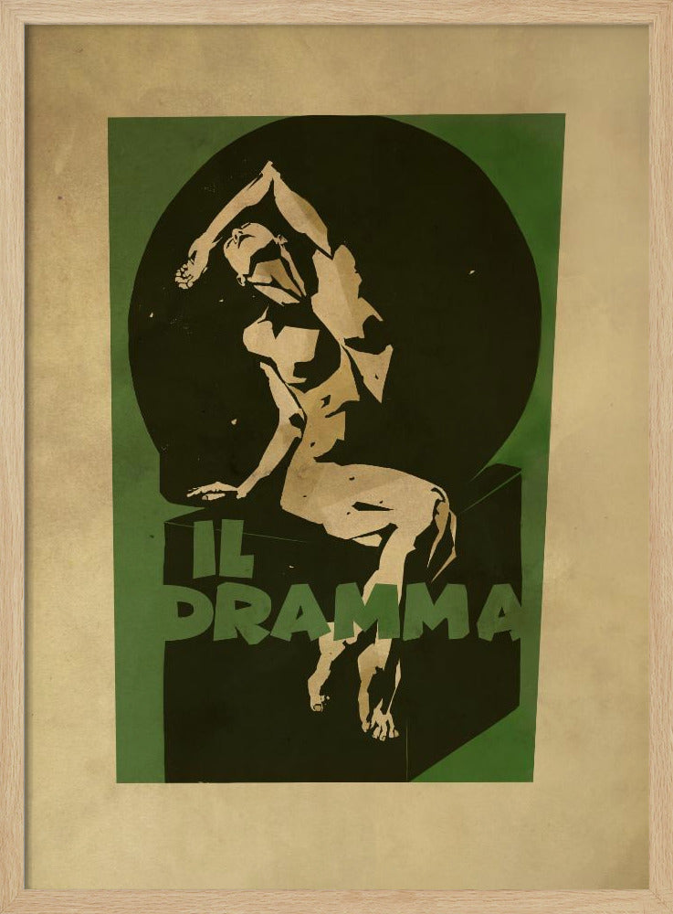 Il Dramma print Poster