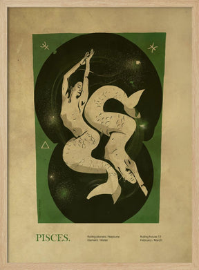 Pisces print Poster