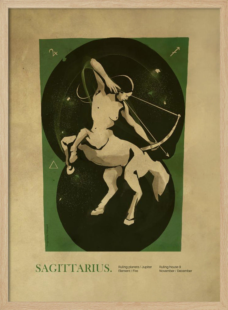 Sagitarius print Poster