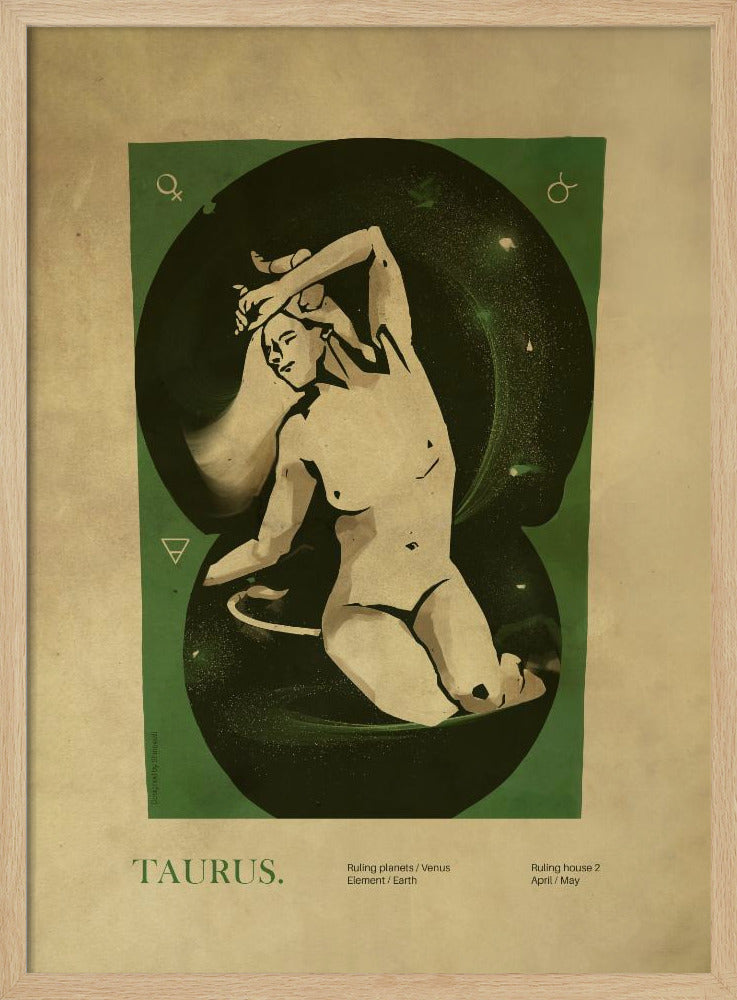 Taurus print Poster