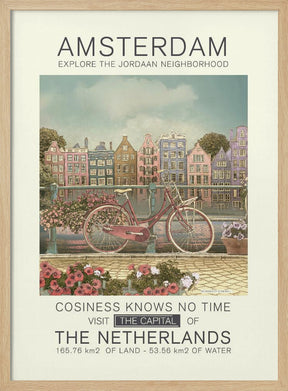 Amsterdam print Poster