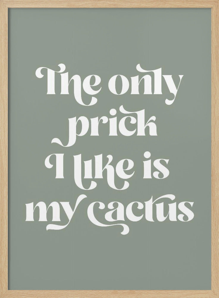 Cactus Prick Poster