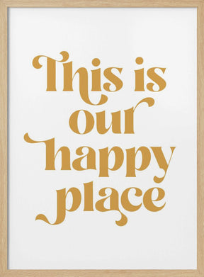 Happy Place No1 Poster