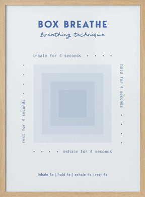 Box Breathe Poster