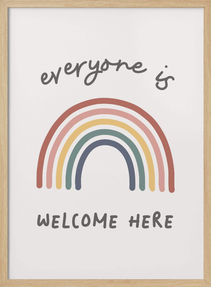 Everyone Is Welcome Here Poster