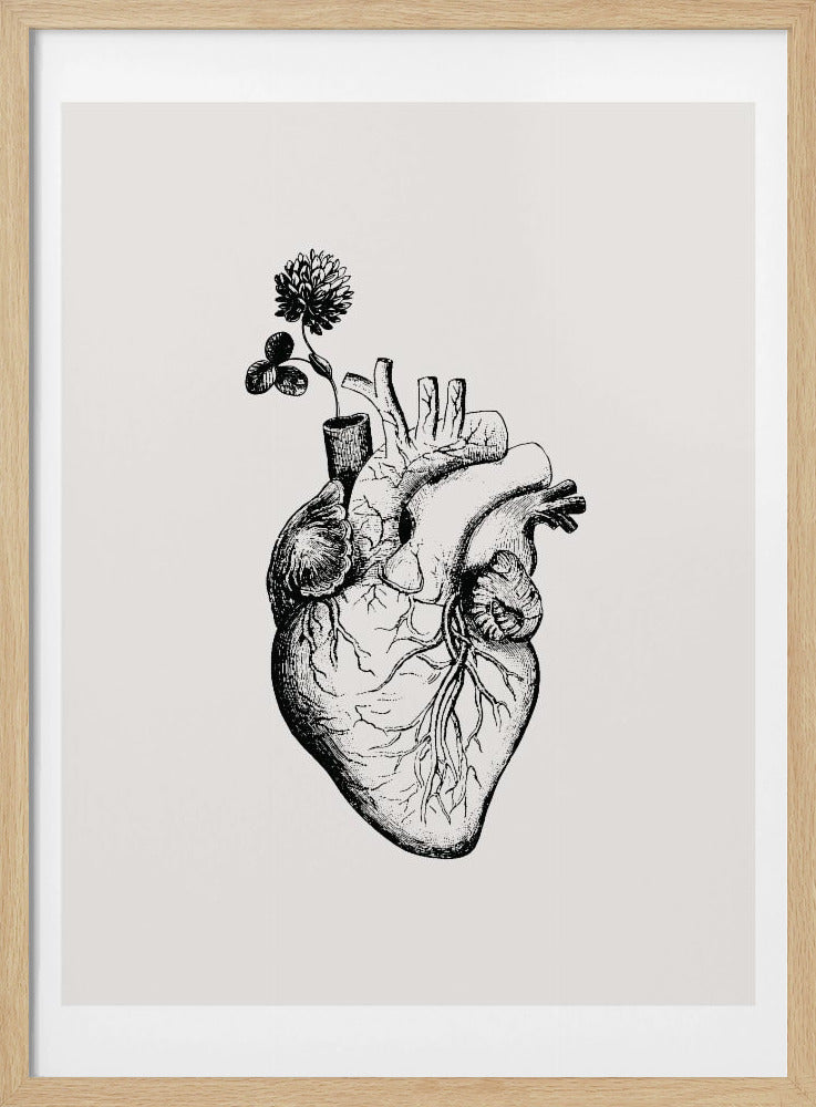 Heart Bloom Poster