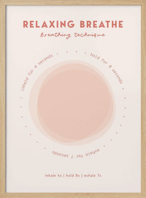 Relaxing Breathe Poster