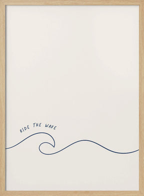 Ride The Wave Poster