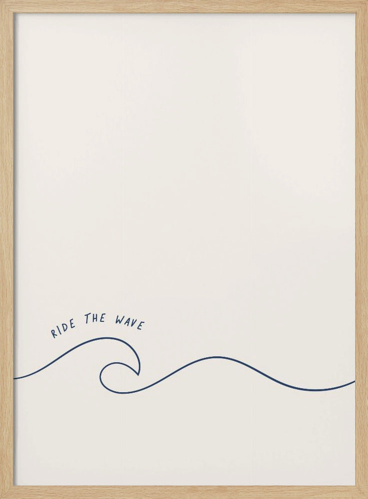 Ride The Wave Poster