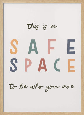 Safe Space Poster