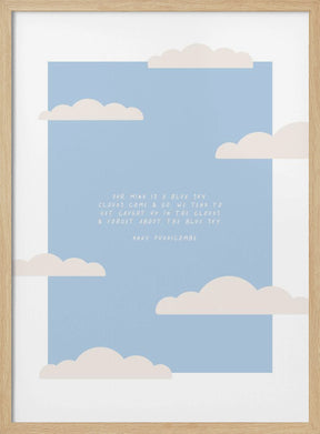 Blue Sky Poster